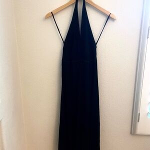 NWT JAMES PERSE Simple and Elegant Midi Halter Dress